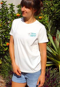 Women's "Noosa Natural" 100% Organic combed cotton T-shirt (un-bleached)