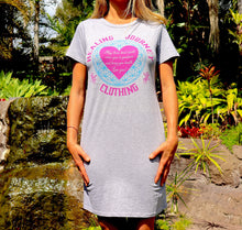 Load image into Gallery viewer, Women&#39;s &quot;Love you!&quot; healing prayer Organic cotton dress/nightie